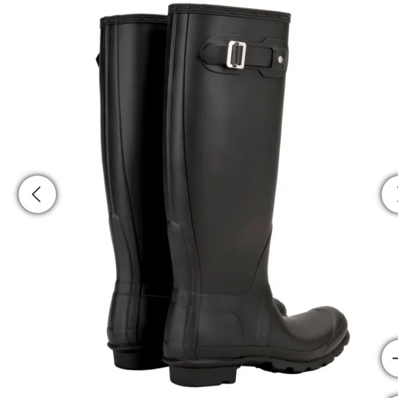 Hunter Women's Original Tall Matte Rain Boot new 6 - Picture 3 of 8